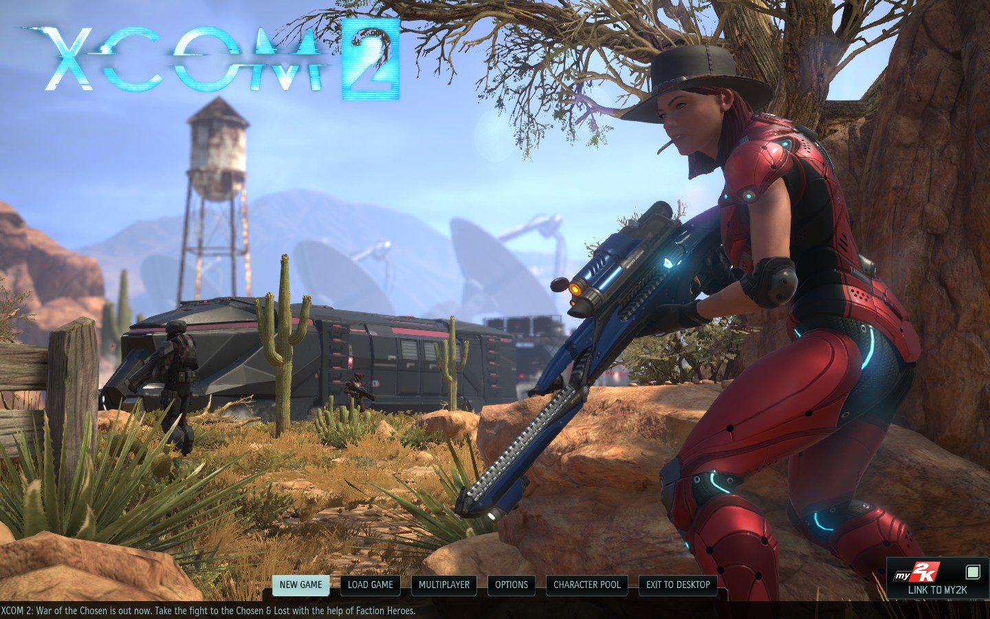 Playing cowpokes and aliens…